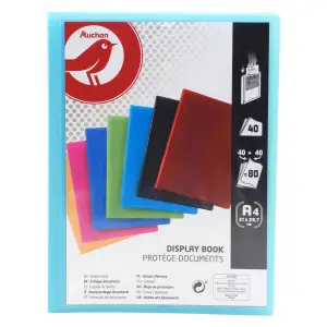Reliure Polydoc 80 vues horizontale assortie