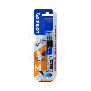 Recharge noire pour roller effaçable pointe moyenne Frixion x3 - PILOT