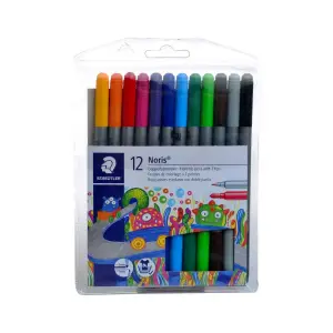 Feutres de coloriage à deux pointes Noris x12 - STEAEDTLER