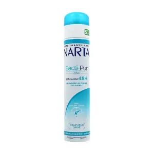 Déodorant bacti-pur zinc 200ml - NARTA