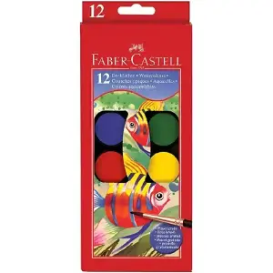 12 Peintures Classique diam24Mm - FABER-CASTELL