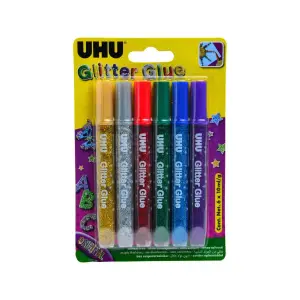 Colle pailletée Original 6x10ml - UHU