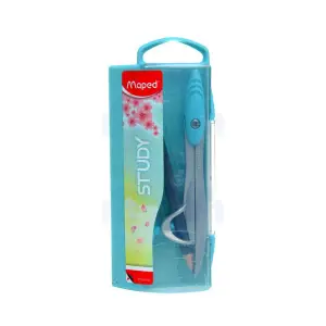 Compas Study pastel avec porte crayon - MAPED