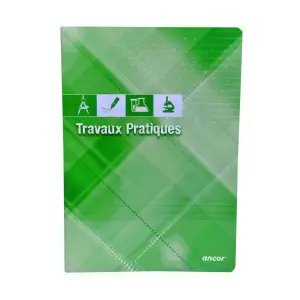 Cahier travaux pratiques piqué 96pages 21x29,7cm - ANCOR