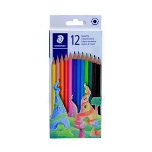 12 Crayons De Couleur Hexagonal - STAEDTLER