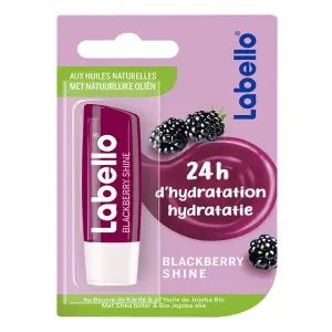 Baume à Lèvres Blackberry Shine Mûre 4,8g - LABELLO