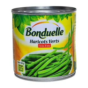 Haricots verts très fins 400g- BONDUELLE