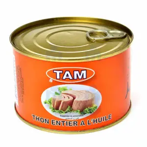 Thon entier à l'huile végétale 400g - TAM