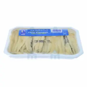 Filets d’anchois marinés à l’huile végétale 180g - FISHER KING