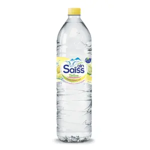 Aïn Saïss Eau minérale aromatisée citron-citron vert 1,5L