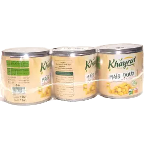 Maïs 3x130g - KHAYRAT