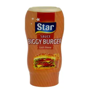 Sauce biggy burger goût cheese 290g - STAR