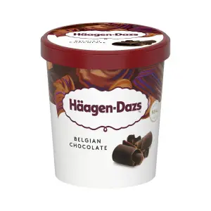 Haägen-Dazs pot de crème glacée au chocolat belge 460ml
