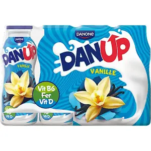 Yaourt à boire vanille Dan UP 8x170g - DANONE