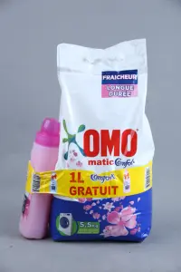 Lessive Omo Matic Comfort = adoucissant Comfort gratuit