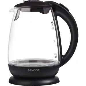 Bouilloire SWK_1785BK 1,7L 2200W en verre - SENCOR