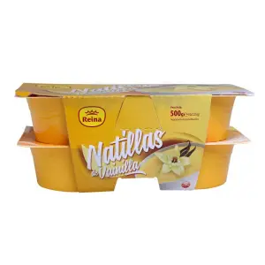 Crème dessert vanille 4x125g - REINA
