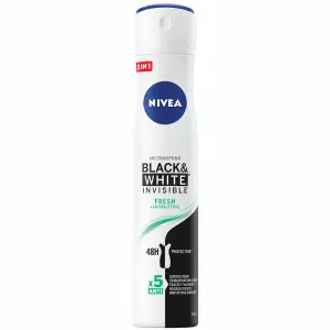 Déodorant spray Femme Invisible Black & White Fresh 200ml - NIVEA
