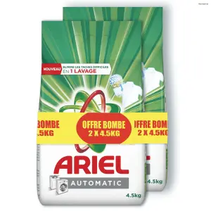 Lessive en poudre Matic Original 2x4,5Kg - ARIEL