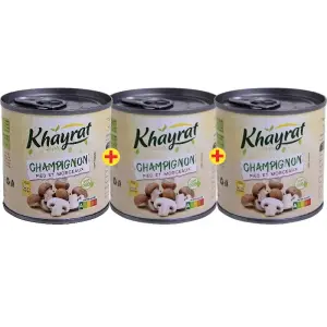 Champignons émincés 3x1/4 - KHAYRAT