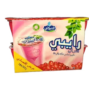 Yaourt à boire aromatisé à la grenadine Raïbi 16 x165g - CHERGUI