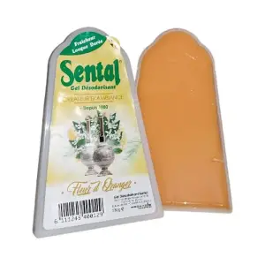Gel désodorisant parfum Fleur d'Oranger 130g - SENTAL