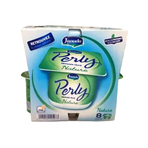 Fromage frais nature 8x80g - PERLY