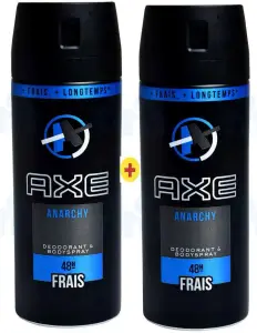 Déodorants Anarchy 2x150ml - AXE