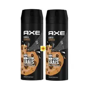 Déodorants Leather and Cookies 2x150ml - AXE