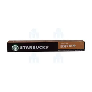 Capsules de café House Blend Lungo n°8 x10 unités 57g - STARBUCKS