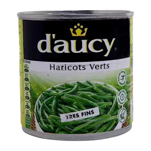 Haricots verts très fins 400g - D'AUCY