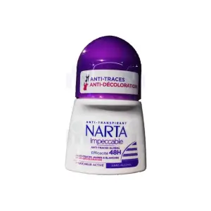 Déodorant anti-traces 48h Impecdcable 50ml - NARTA
