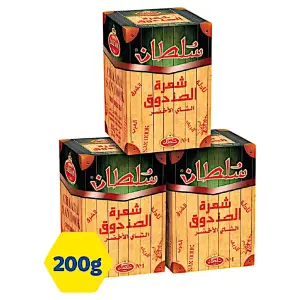 Thé vert en filaments Sandouk 2x200g + boîte de 200g gratuite - SULTAN