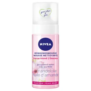 Mousse nettoyante onctueuse à l'huile d'amande douce 150ml - NIVEA