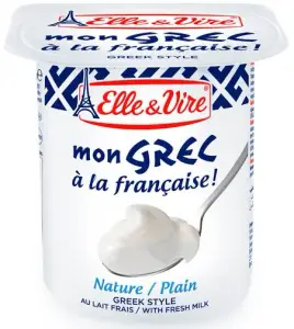 Dessert lacté nature Mon Grec 125g - ELLE&VIRE