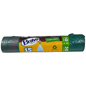 Sacs poubelle x15 unités 30L - BRAVO