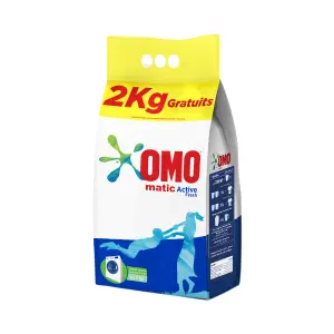 Lessive en poudre Matic Bio Bag 7kg - OMO
