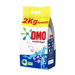 Lessive en poudre Matic floral 7Kg - OMO