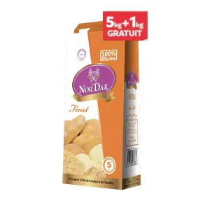 Farine finot de blé dur 5Kg + 1Kg gratuit - NOR DAR