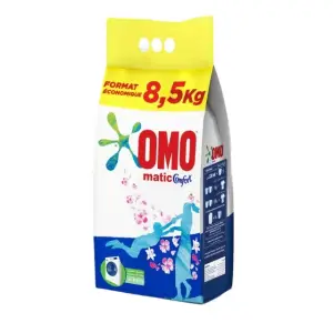 Lessive en poudre Matic Comfort Floral 8,5Kg - OMO