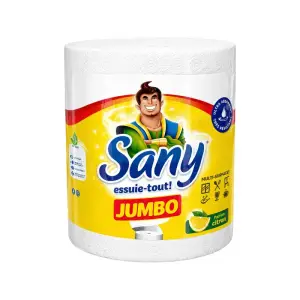 Essuie tout citron Jambo x 1 rouleau - SANY