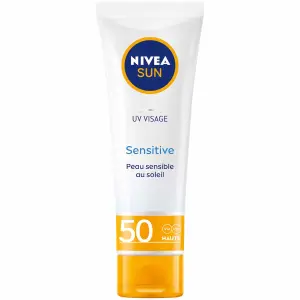 Crème solaire visage sensible SPF50 Sun 50ml - NIVEA