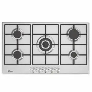 Table de cuisson CHW93WPX- MAR 5feux 90cm inox - CANDY