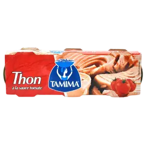 Thon à la sauce tomate 3x 80g - TAMIMA