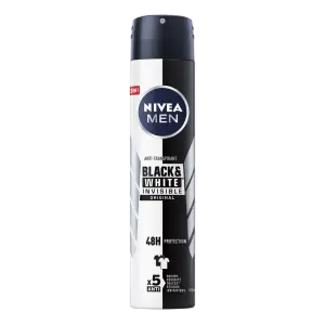 Déodorant spray Homme Black & White Original 200ml - NIVEA MEN