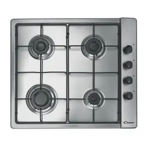 Plaque de cuisson à gaz CLG 64 PXMC/CHW60LX 60cm - CANDY