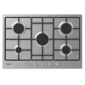 Plaque de cuisson 5feux sécurité CHWM7PX inox - CANDY