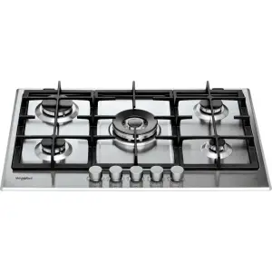 Plaque de cuisson à gaz TC GMAL 7522/IXL 5F 75CM - WHIRLPOOL