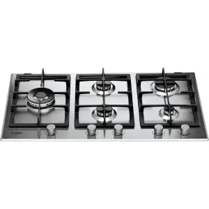 Plaque de cuisson à gaz TC GMAL 9522IXL 5 feux 90cm - WHIRLPOOL