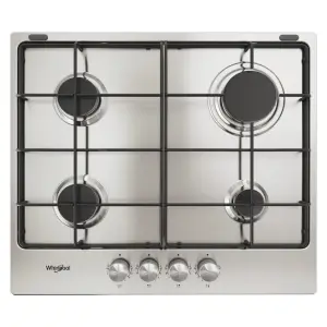 Plaque de cuisson à gaz TGML 650 INOX - WHIRLPOOL